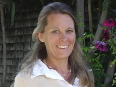 woman smiling