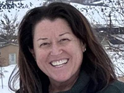 woman smiling