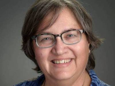 woman smiling