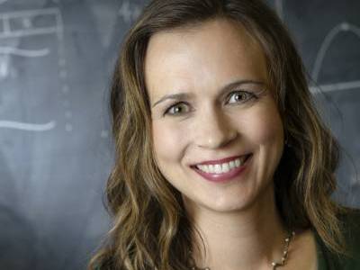 woman smiling