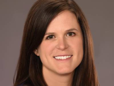 woman smiling