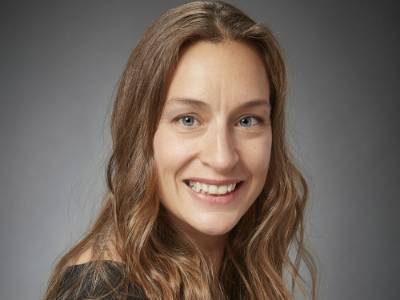 woman smiling
