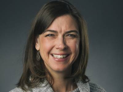 woman smiling