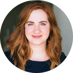 woman smiling