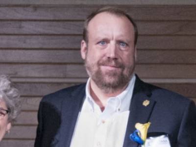 man smiling