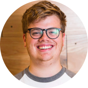 man smiling